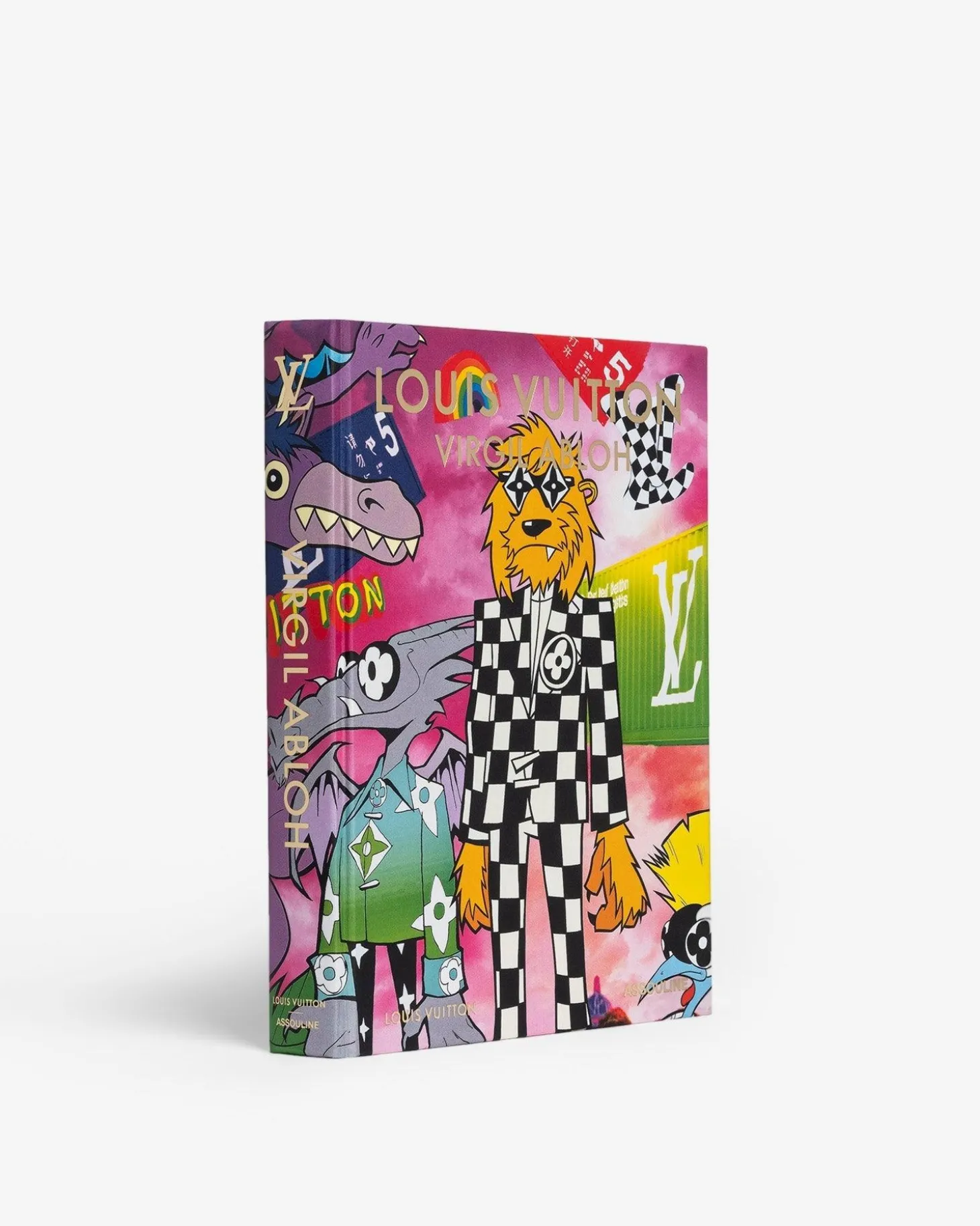 ASSOULINE Iconic Brands|Fashion|Louis Vuitton: Virgil Abloh (Classic Cartoon Cover)