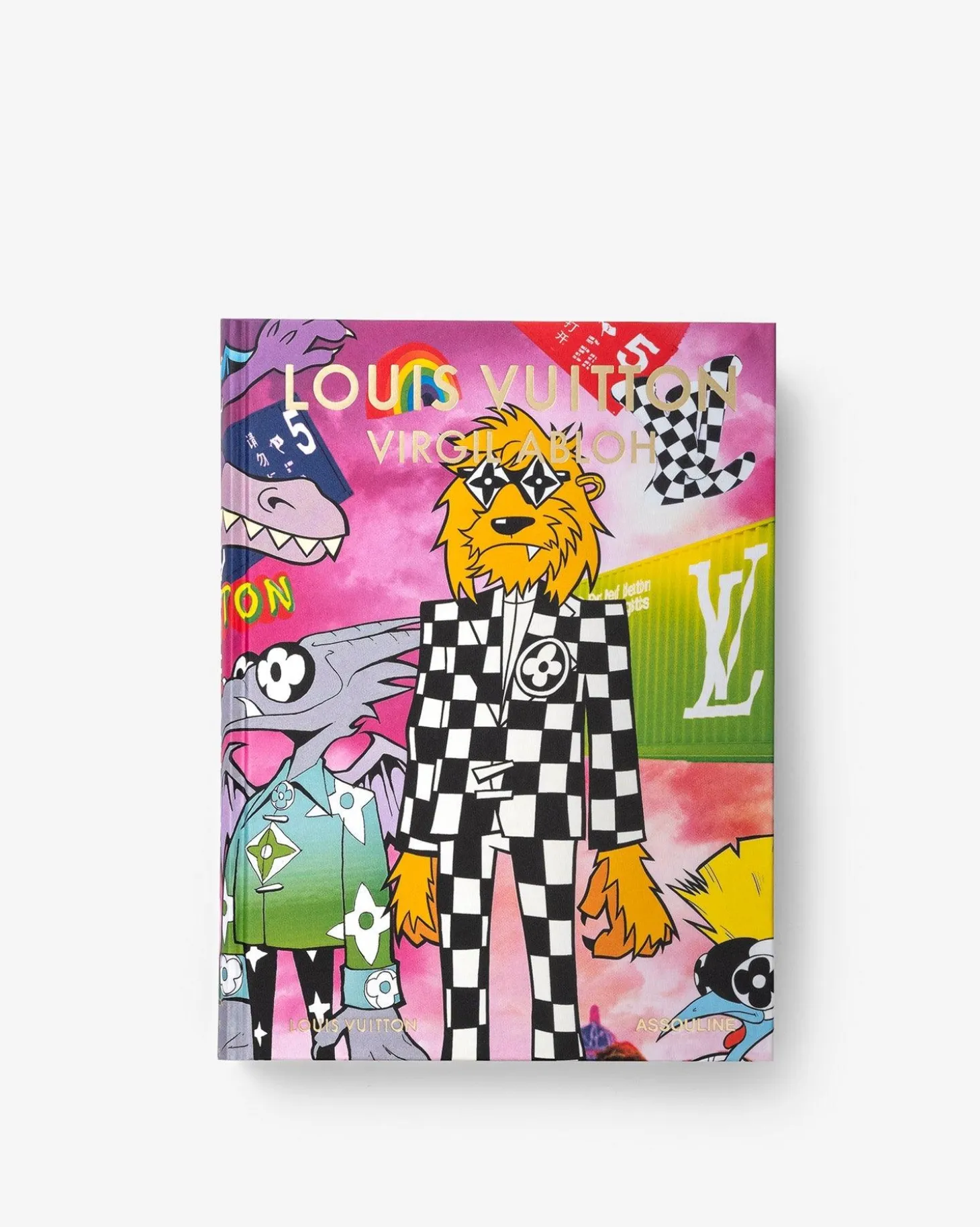 ASSOULINE Iconic Brands|Fashion|Louis Vuitton: Virgil Abloh (Classic Cartoon Cover)