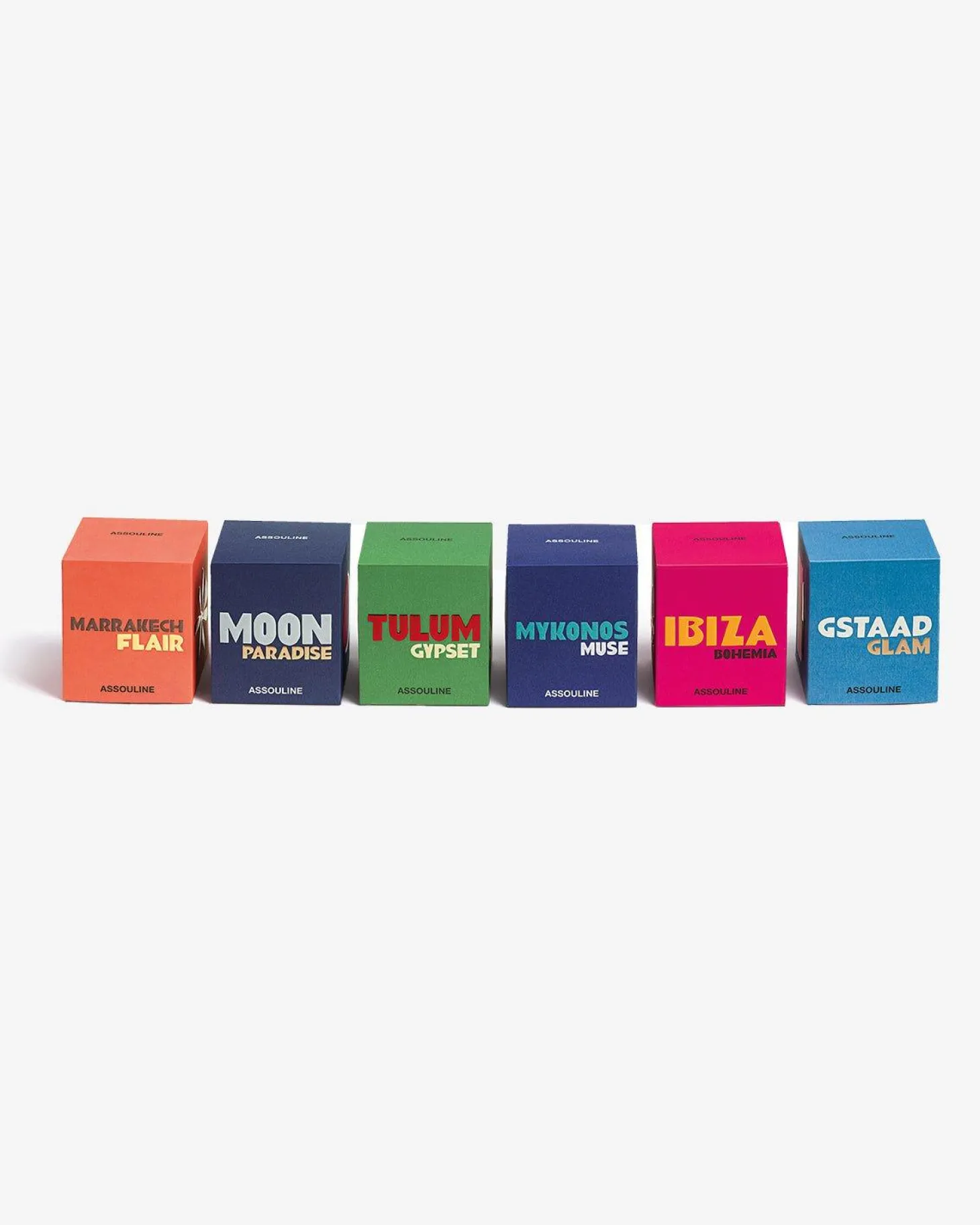 ASSOULINE Candles|Travel|Travel From Home Scented Candle Set